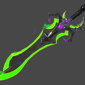 Flaming Raging Poisoning Sword of Doom