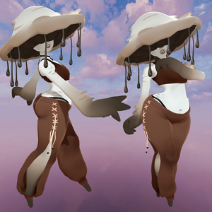 Bella Shroom - Mushroom VRChat Avatar (Quest + PC + VRM)