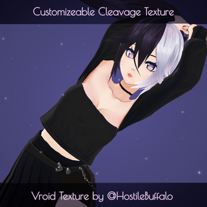 Vroid Cleavage Texture 缩略图 2