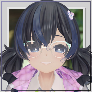 [VRChat] Round Glasses 缩略图 6