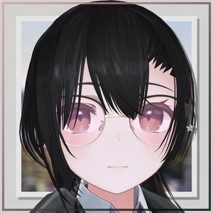 [VRChat] Round Glasses 缩略图 3