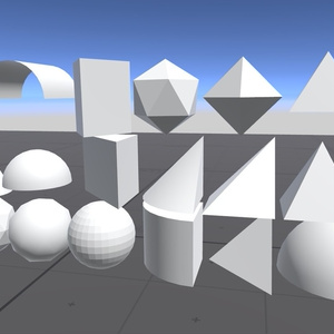 【無料】Unityにない立体を追加するやつ【18種＋支援版6種】 缩略图 3