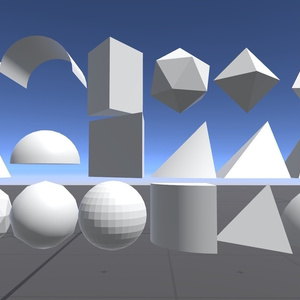 【無料】Unityにない立体を追加するやつ【18種＋支援版6種】 缩略图 2