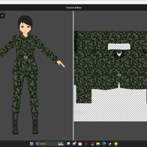 Army uniform / Woodland camouflage uniform