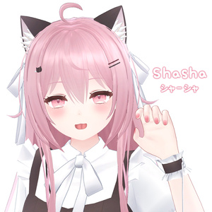 オリジナル3Dモデル「シャーシャ(Shasha)」ver1.01