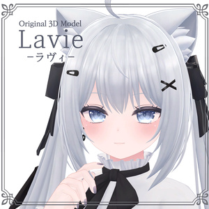 オリジナル3Dモデル「ラヴィ(Lavie)」ver1.01