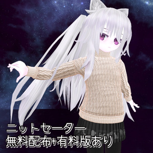スキニング済み「ニットセーター」【無料あり】