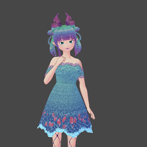water fairy dress