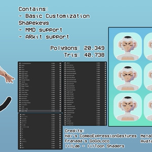 vrchat avatar baseに関する人気の同人グッズ4,080点を通販できる! - BOOTH