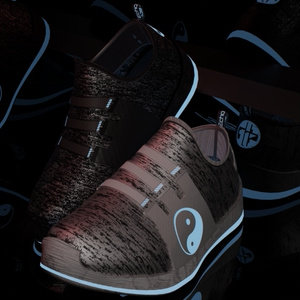 Yin and Yang shoes