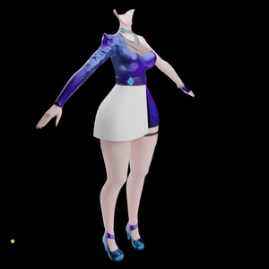 Ahri inspired outfit