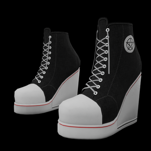 Gothic Sneaker Wedges