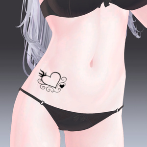 ハートのタトゥー 3点セット heart tattoo 缩略图 5