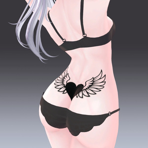 ハートのタトゥー 3点セット heart tattoo 缩略图 3
