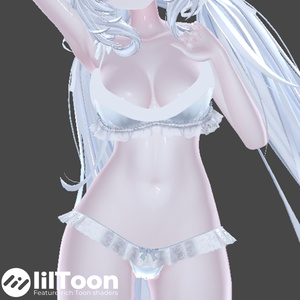 Universal Silk Glow Skin lilToon Preset Material Setting