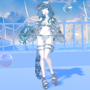 汎用  水と氷をイメージした アクア＆フロスト マテリアルパック 缩略图 8