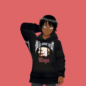 DiamondWayz sparkling Dice hoodie / Crop hoodie - ( My Brand) 