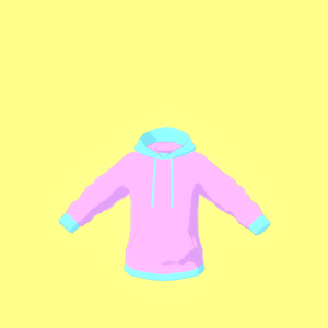 cotton candy Hoodie / Blue rasberry hoodie 