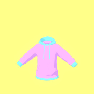 cotton candy Hoodie / Blue rasberry hoodie 
