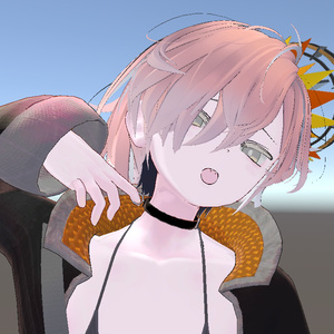 爆弾ピンのチョーカー