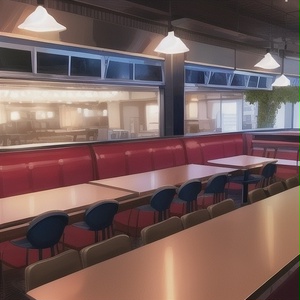 無料背景素材　レストラン
