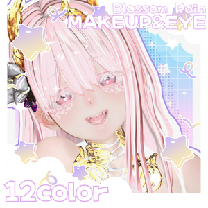 【ミダリス対応】Blossom Rain🌸Makeup&Eye【12Color】