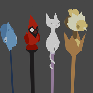 Owl house staff 4 pack