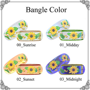 [アニメーション付き] SunflowerResinBangle [MA/Quest対応] 缩略图 2