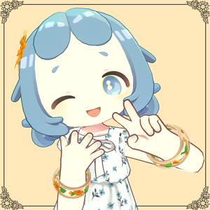 [アニメーション付き] SunflowerResinBangle [MA/Quest対応] 缩略图 9