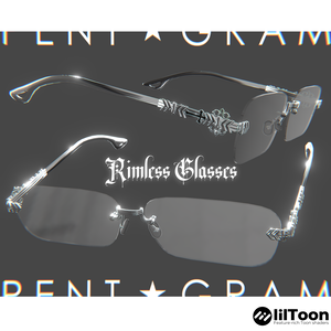 Rimless Glasses【リムレス眼鏡】Updated!