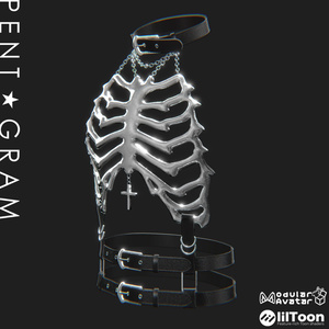 水瀬対応【Skeleton Harness】 缩略图 3