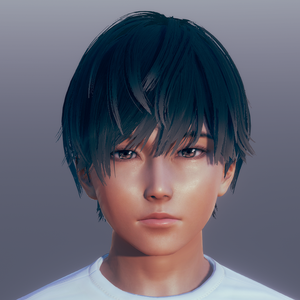 『青柳 Aoyanagi』 HoneySelect2 / HS2 / AI Character Card (Male)