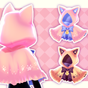[MMD] Cat Poncho