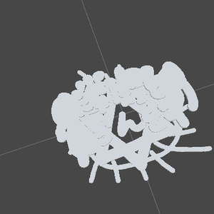 にゃぽっとらんどLogo ver2 FBX＆blend File