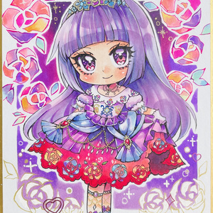 アイカツ！ あかりジェネレーション キラッキラ ミニ色紙 氷上