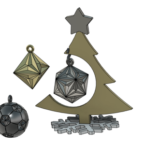 クリスマスツリー【3Dプリンター用データ】