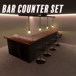 [VRChat想定]　BarCounter Set