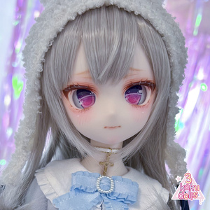 ddh-09】カスタムヘッド【手書きアイ＆カボションアイ付き】 - A