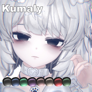 【クマリ】DARKアイテクスチャー & メイク & Face Blendshape 缩略图 2