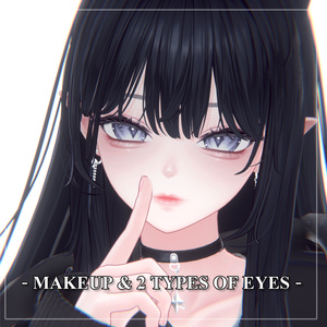 【海咲】MAKEUP & 2 Types of Eyes & Face Blendshape 缩略图 7