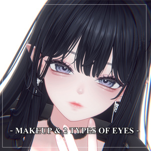 【海咲】MAKEUP & 2 Types of Eyes & Face Blendshape 缩略图 6