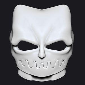 Mask  Jaw Titan - mask with latch 3D