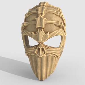 skull mask - 3d print