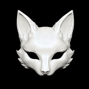 Cat mask - 3d print