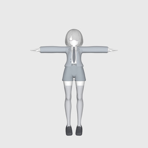 RINNE素体S想定衣装「私立っぽい制服」 缩略图 14