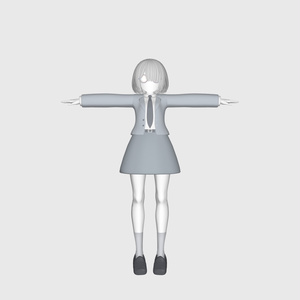 RINNE素体S想定衣装「私立っぽい制服」 缩略图 13