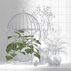Birdcage Planter×5
