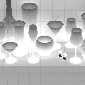 Bottle&Glass Light ×90