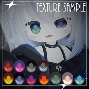 【15アバター対応】SimpleAnemonesEyetexture 【11color】 缩略图 2