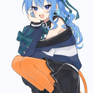 超希少】星街すいせい B2タペストリー ミニアクリルフィギュア